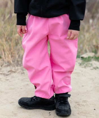 Waterproof Softshell Pants Candy Pink